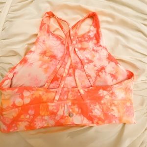Lululemon high neck energy bra